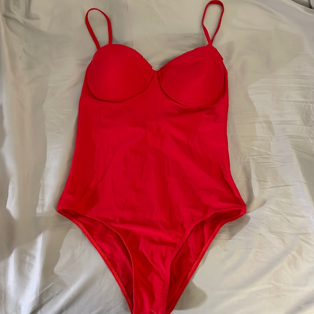 Red swimsuit size large from SHEIN. Never used